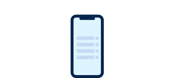 スマートフォンのイラスト